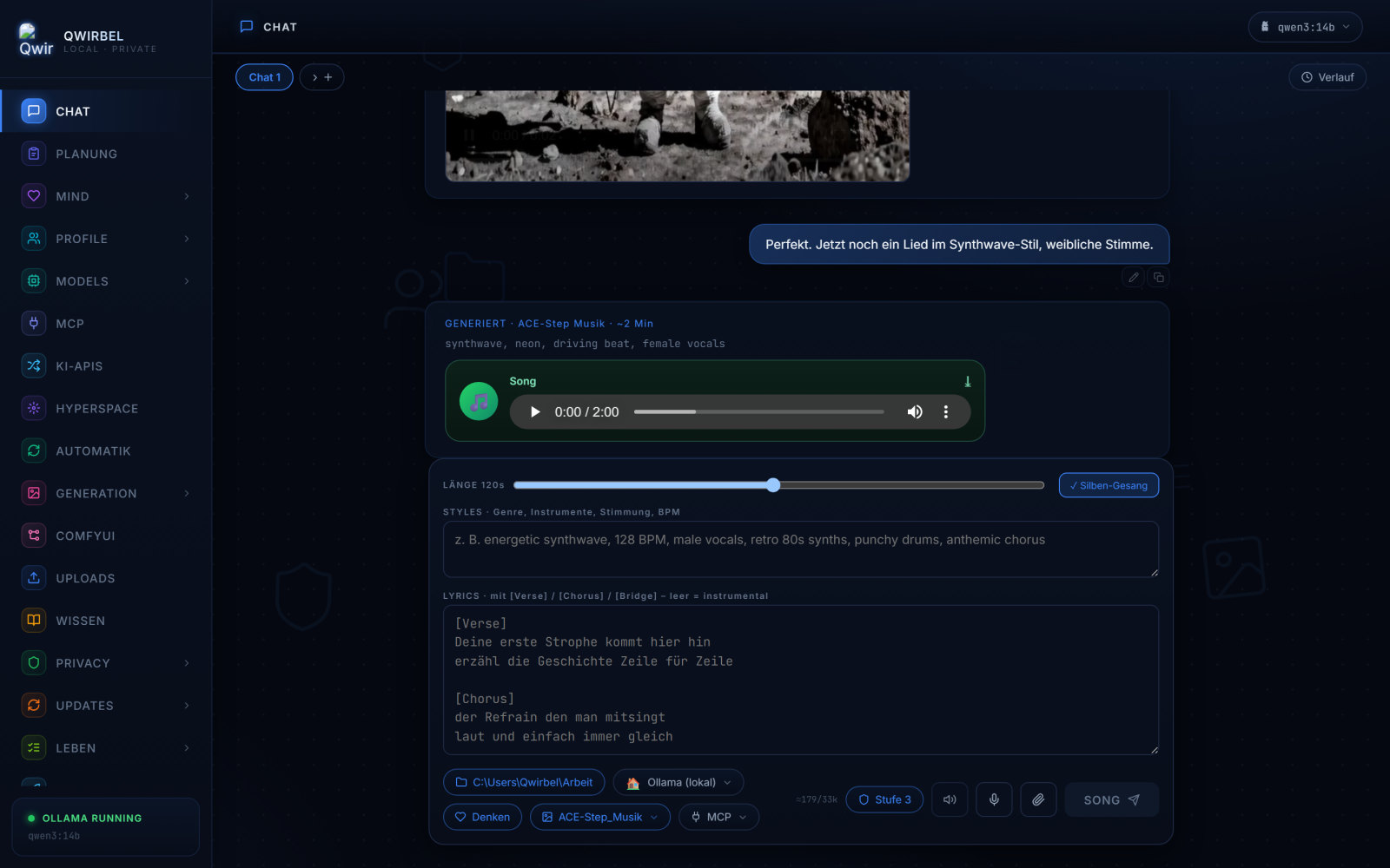 Musik aus Text